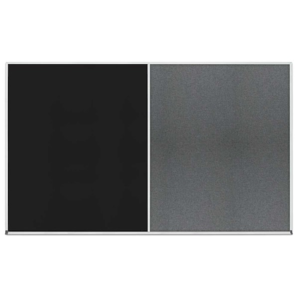 Enclosed Corkboard, 1 Door, 24"x36", 4" Fra